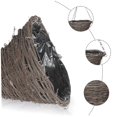thumbnail image 2 of Cesta Colgante de Ratán, Cestas Colgantes en Forma de Cono, Cesta Colgante de Flores con Gancho de Cadena, Cesta Colgante de Mimbre de Ratán S, 2 of 5