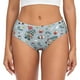 thumbnail image 1 of Balery Winter Gnome And Snowman Ropa Interior de Algodón para Mujer con Dibujo – Braguitas Cómodas y Elásticas, Estilo Clásico-XX-Large, 1 of 6