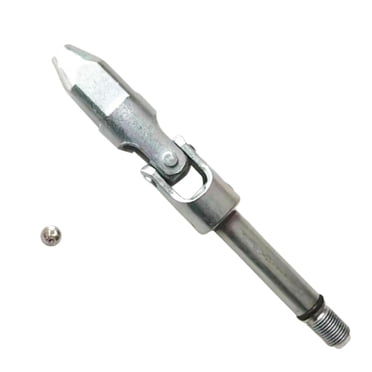 Wisewang Universal 2T Car Hydraulic for Jack Oil Pump Shaft Parts Accessory Replace Parts Length 140mm Silvery Length 140mm