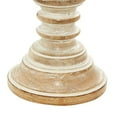 thumbnail image 5 of Candle Stands - Wood Candle Holder Pair 6"H, 5"W, 5 of 5