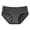 Dark Gray, variant on Seamless Panties for Women No Show Lace Trim Blockade Design Underwear with Extended Gusset Full Coverage Soft Comfort Fit Ladies Casual Briefs Light Purple M