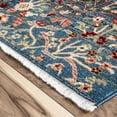 thumbnail image 4 of nuLOOM Dasilva Tribal Fringe Area Rug, 2' 6" x 6', Blue, 4 of 5