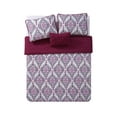 thumbnail image 3 of VCNY Home Lyndon Ogee Quilt Set, Twin/Twin XL, Purple, 3 of 7