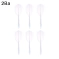 thumbnail image 2 of Meileang 6 Pcs Queue de Fléchette Professionnelle Précise Vol Intérieur Extérieur 2Ba 4Ba Plastique Transparent Arbre de Fléchette Intégré Accessoires de Remplacement de Fléchette, 2 of 8