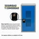 thumbnail image 2 of Locker Casillero Multiusos Alvek 1 Puerta Tipo Cuadro Color Azul — Sistema para Candado, 2 of 7