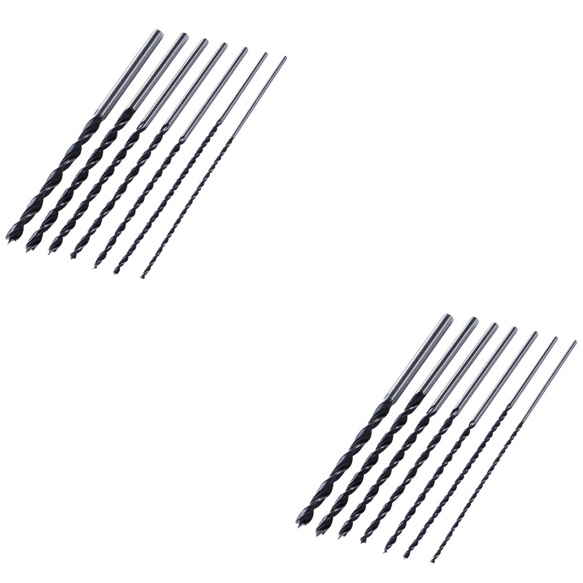 MLINS 2 Sets Wood and Concrete Drill Bit Assortment for Metal, Masonry, and General Purpose Drilling