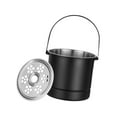 thumbnail image 5 of Kuntesetty Ice Bucket 1L Keep Ice Longer Stainless Steel for Barbecue Home Party Black, 5 of 9
