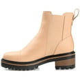 thumbnail image 3 of Journee Womens Mirette Pull On Stacked Heel Booties, 3 of 10