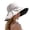 Beige, variant on Women Summer Rain UV UPF 50 Sun Protection Wide Brim Hat - Foldable Bucket Sun Hat Black One Size