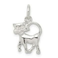 thumbnail image 4 of 925 Sterling Silver Cat Charm Pendant, 4 of 5
