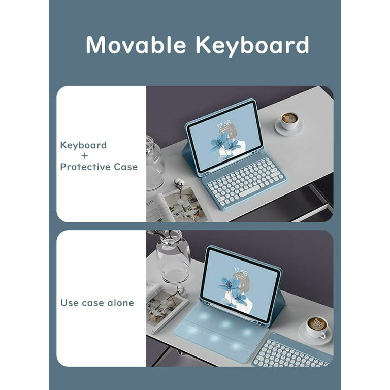  JADEMALL Keyboard Case for iPad Mini 4 - iPad Mini 5 Protective  Cover - Wireless, Bluetooth, Magnetic - for iPad Mini 3th Generation - Auto  Wake & Sleep, Multi-Angle - for
