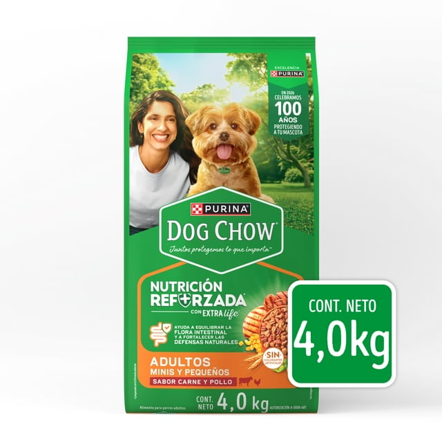 Alimento para Perro Dog Chow Extra Life Adulto Minis y Pequeños 4 kg