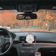 thumbnail image 3 of GOOHOCHY Bonito ambientador de coche para mujer, colgante de flor, difusor de aromaterapia, difusor de aceites esenciales, accesorio para coche., 3 of 8