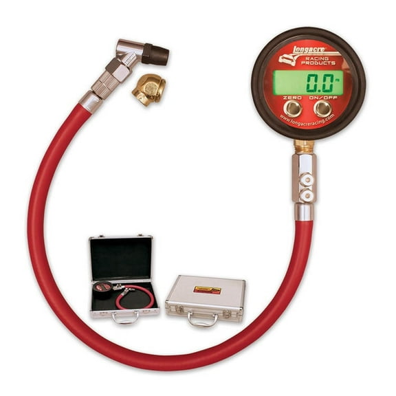 Longacre 53000 Pro Digital Tire Pressure Gauge 0-60 PSI - 17" Hose