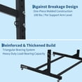 thumbnail image 6 of Kicctian Steel Kayak Storage Rack with Wheels, 200 lbs Capacity, 4-Tier Adjustable Heavy Duty Stand for Kayaks, Canoes, SUPs, Surfboards, 6 of 9