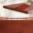 thumbnail image 3 of Ivinta 3-Tier Industrial Wall Mounted Solid Wood Shelf, 63 x 9.84 Inches, Metal+Pine Wood, 3 of 9