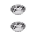 thumbnail image 4 of Maytalsory Stainless Steel Griddle For Cooking Durable Easy To Clean Wide Application In Kitchen Safe To Stainless Steel Bowl basin 40cm 2Set, 4 of 6