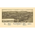 thumbnail image 3 of Stoner 14x10 Black Modern Framed Museum Art Print Titled - Dayton Washington - Stoner 1884, 3 of 5