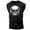 T-Shirt Silver On Black, variant on Gymish Pain Shapes Workout T-Shirt for Men – Funny Gym Shirt, Mens Fitness Tee, Motivational Workout Clothes, Athletic Gym Wear