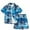 Blue, variant on Kids Boys Girls 2 Piece Hawaiian Outfits Summer Clothes Beach Tropical Print Shirts Short Sets Fashion Casual Short Sleeve Tops Turndown Neck Collar Shirt Sets Burgundy
