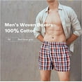 thumbnail image 2 of Natural Feelings Cotton Woven Mens Underwear Boxers Underwear Classic Mens Boxer Shorts, 2 of 3
