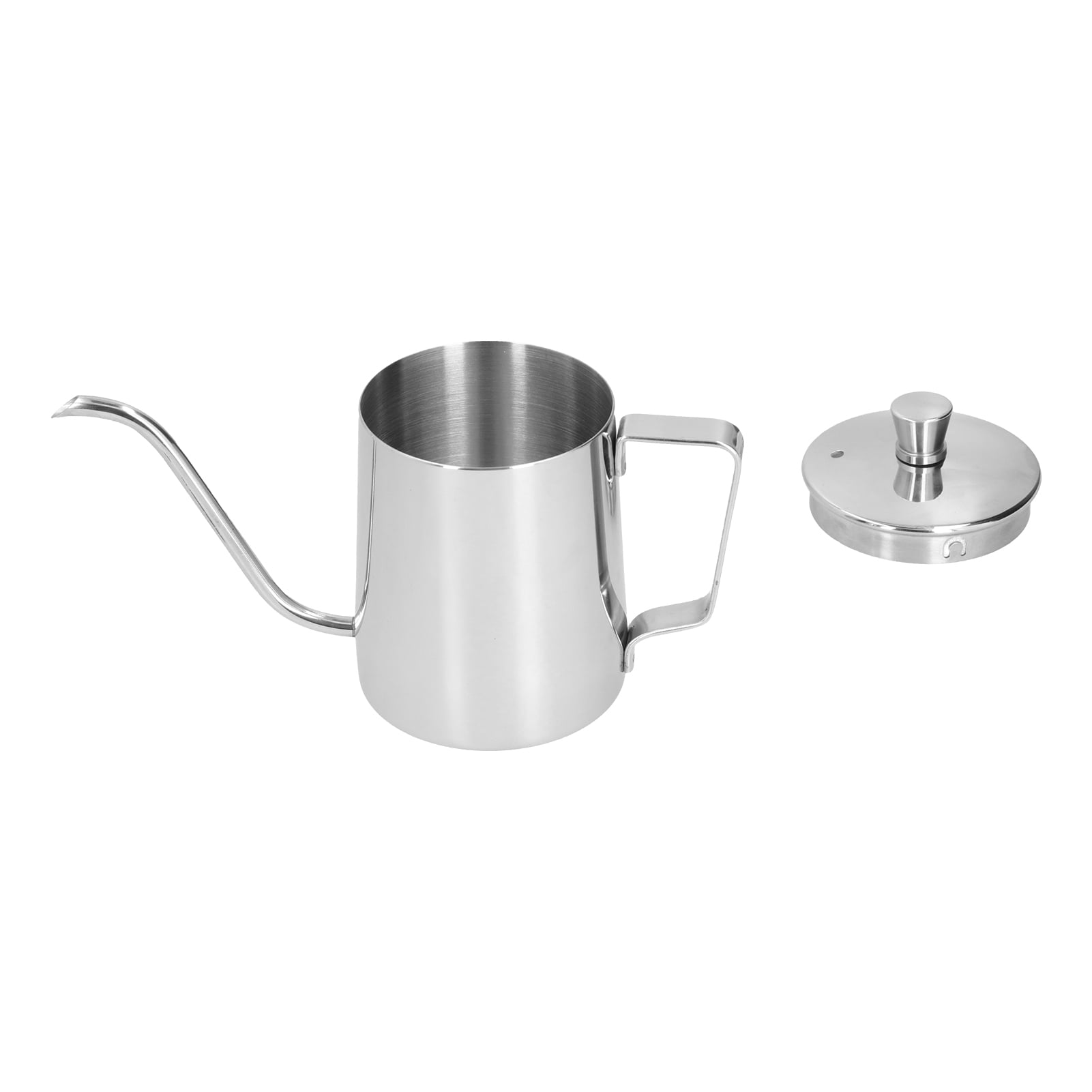 LYUMO Coffee Server,350ml PTFE Coffee Kettle with Lid 304 Stainless