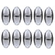 thumbnail image 1 of 10pcs Car Truck Trailer Side Marker Turn Signal Light Yellow Red Clearance LED 10-30V, 1 of 4