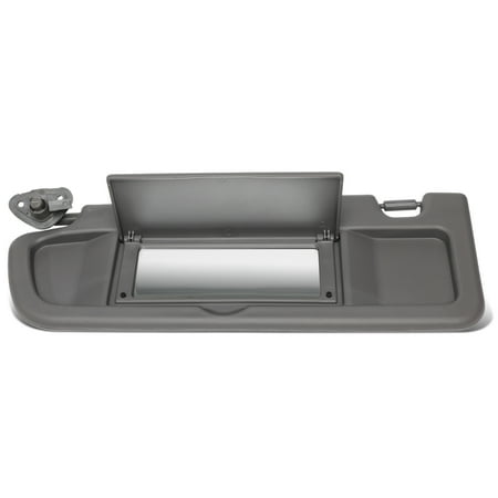 For 2006 to 2011 Honda Civic Factory Style Left Driver Left Side Sun Visor Sunshade Dark Grey 07 08 09 10