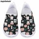 thumbnail image 1 of Zapatos casuales con estampado de equipo médico para damas, zapatillas planas ligeras y cómodas de verano, zapatos de malla para enfermeras de hospital, 1 of 5