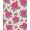 Pink, Pattern 2, variant on ODIKA 4'x6' Machine Washable Non-Slip Area Rug, Desert Rose Blossom Mosaic Botanical Arrangement High Traffic Rug, Pink, 715581
