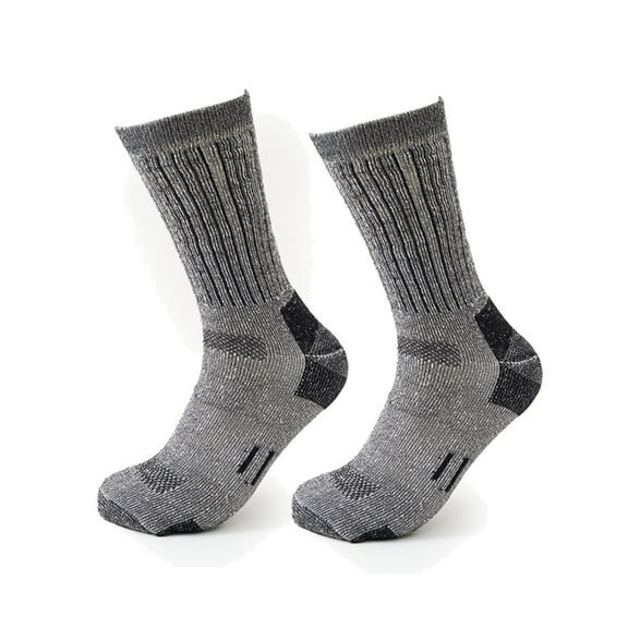 Venoro Unisex Thermal Wool Hiking Socks - Thick Warm Winter Socks for Outdoor Activities
