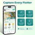 thumbnail image 2 of Coolfly x Richbird Wireless Smart Bird Feeder with Solar Camera & AI Species Identification, Waterproof Outdoor Bird Watching Camera - Blue, 2 of 10