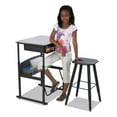 thumbnail image 2 of Safco Active AlphaBetter - Tabouret - Carré - MDF, Acier - Noir, 2 of 2