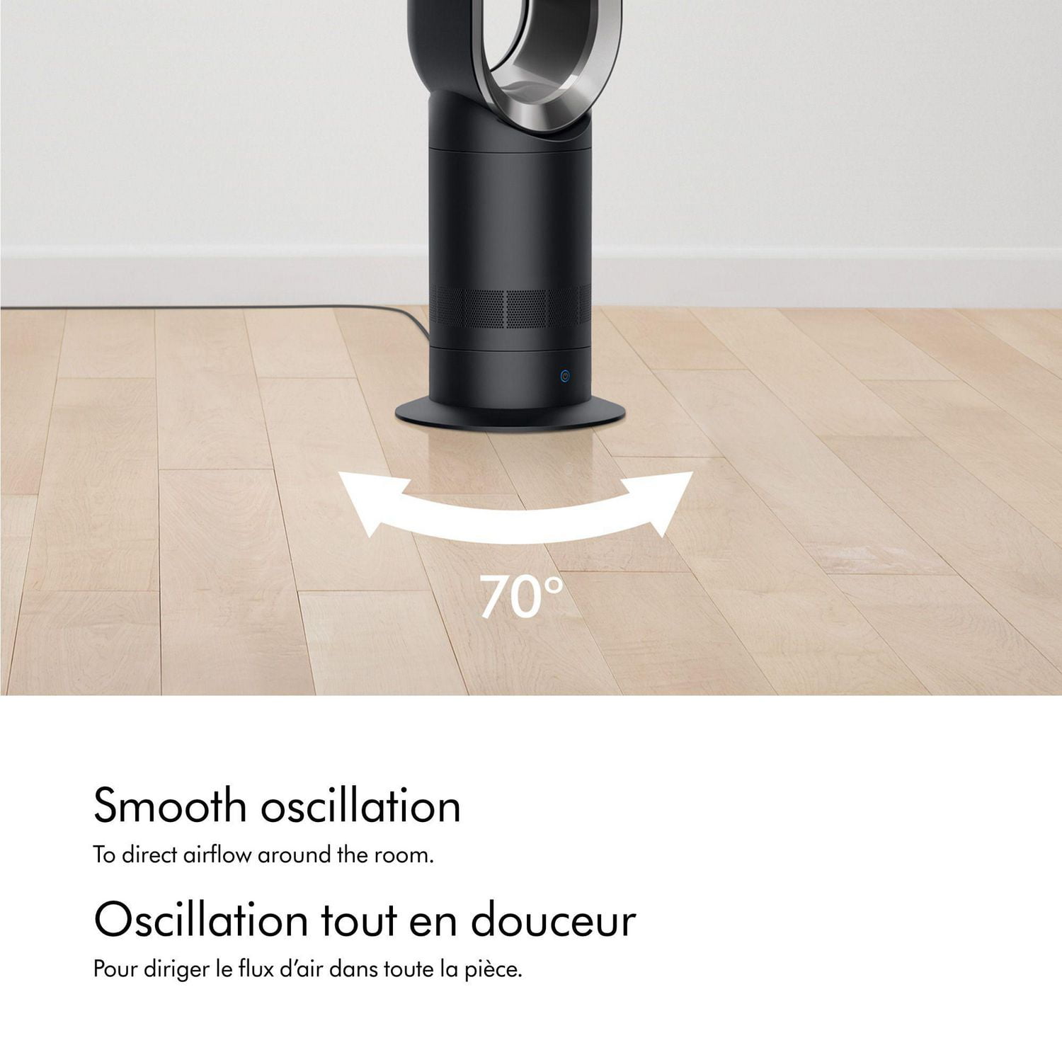dyson cool AM07 tower fan 2025年製 ダイソン Dyson Cool AM07 Mini Air Multiplier Tower Fan White/Silver