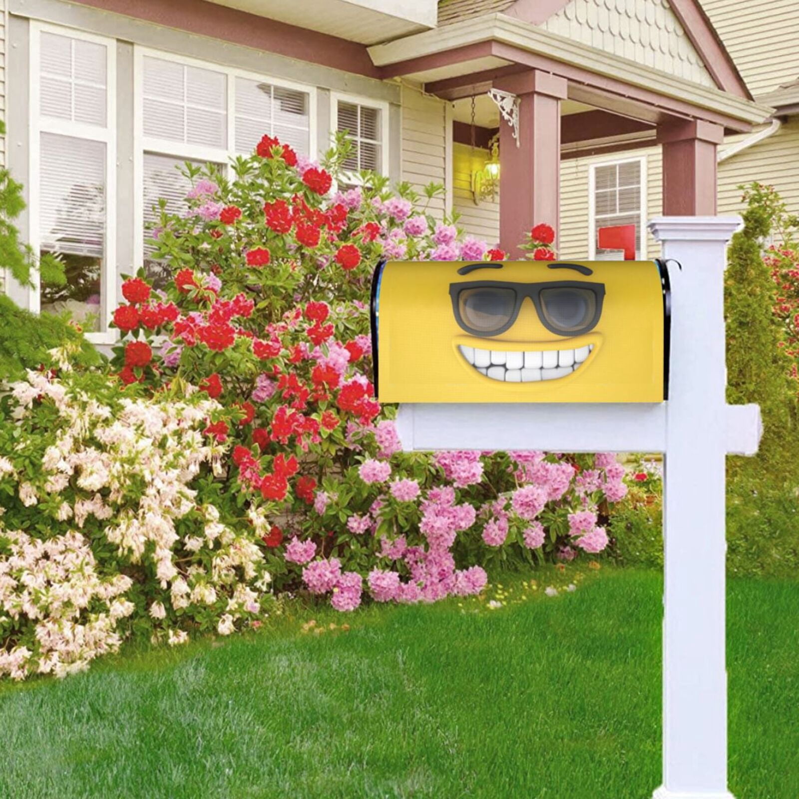 Kdxio Magnetic Mailbox Cover 25.5x21 in Mailbox Cover Outdoor Decoration Holiday Mailbox Covers for Home Garden Yard-25.5x21 in