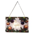 thumbnail image 3 of Christmas Bookshelf Table LED Pendant Premium Material Portable Door Sign for Holiday Parties Gate Decor, 3 of 5