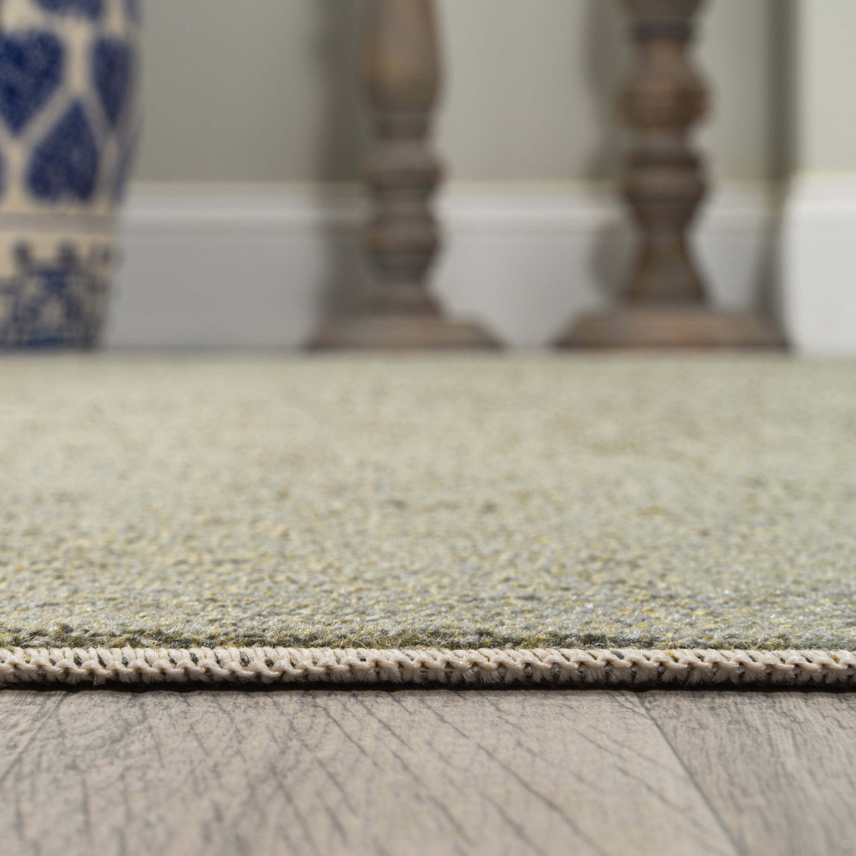 JONATHAN Y WASHABLE 2 x 8 Runner Rug, Twyla - Sage Green, WSH300H-28