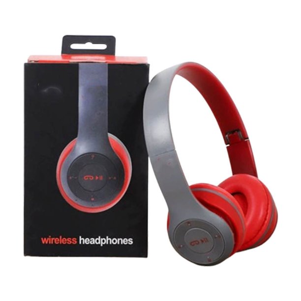 Auriculares Bluetooth de diadema con reducción de ruido, plegables, con inserción de tarjetas, para regalo y juegos, auriculares inalámbricos con Bluetooth.