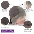 thumbnail image 6 of XIAQUJ Lace Front Wig Transparent Frontal Glueless HD Hair with Baby Pre Plucked Hairline Density Brazilian Wigs for Black Women Wigs for Women Black_001 16, 6 of 9