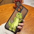 thumbnail image 3 of Funda de teléfono mate para OPPO RENO 8 8T 7Z 7 6Z 6 5 4 3 PRO PLUS 4G 5G Edge Funda Coque Capa Shell lindo dibujos animados cocodrilo, 3 of 5