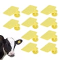 thumbnail image 1 of Ganado Paquete De 10 Etiquetas De Oreja Electrónicas Para Animales Impermeabilizante TPU 860-960MHz UHF U9 Chip Etiquetas De Oreja Para Ganado Para Seguimiento De Gestión De, 1 of 7