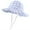 Light Blue, variant on Beach Hat Adjustable Neck Flap Wide Brim Summer Upf 50+ Protection Infant Bucket Hat Baby Bonnets 2-4 Years Boys Girls Fashion