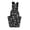 Black Floral, variant on Chicken Diapers for Hens, Rooster - Reusable, Adjustable, Waterproof lining by Uni Infinity