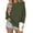 Army Green, variant on Zeagoo Women Cotton Tops Long Sleeve T Shirts Tunic 2025 Ladies Dressy Blouse Casual Shirts for Fall Winter