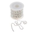 thumbnail image 3 of Abbracc Crystal AB Strass Cup Close Chain Trim Hand Sewed 10 Meters SS16 Silver, 3 of 8