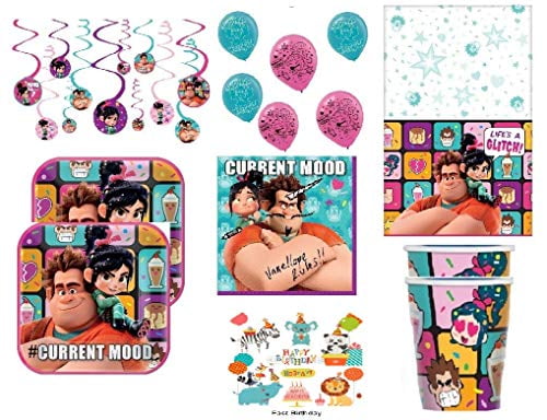 1ct Wreck-It Ralph Ralph Breaks the Internet Paper Table Cover 