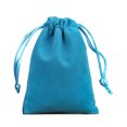 thumbnail image 1 of Minnieouse Estuche para joyería Bolsos pequeños con cordón Embalaje Exhibición Goodies Regalos Almacenamiento para teléfonos móviles Ropa, zapatos y accesorios Miscelánea Lago-azul-13*18, 1 of 6