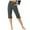 Dark Gray1, variant on fatyb Capri Pants for Women Casual Straight Leg Pants Womens Lightweight Cropped Pants with Pockets
