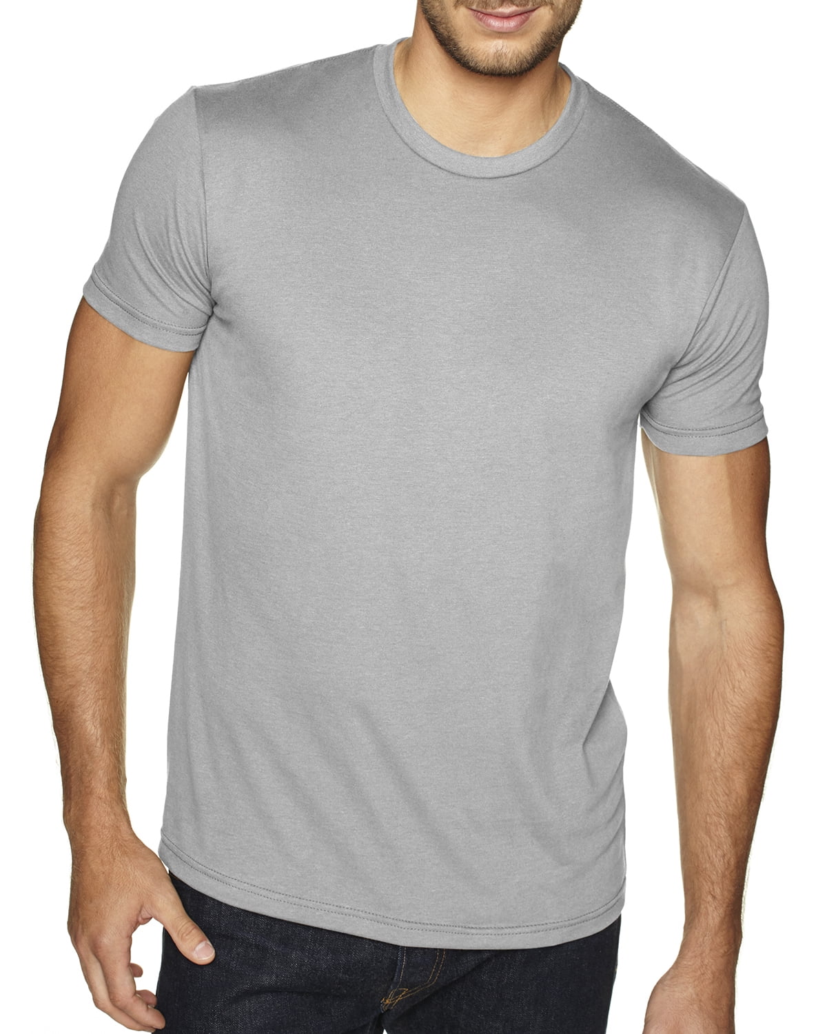 Clementine Apparel - Mens Clementine Premium Fitted Sueded Crew ...