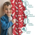 thumbnail image 3 of Blackout Kids Curtains,Red Christmas Pattern Childrens Insulated Curtains Set Of 2,Bedroom Essentials,Toddler Room Decor 42"x63", 3 of 5